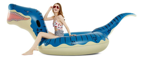 Jasonwell Flotador Inflable De Dinosaurio Para Niños Niña...
