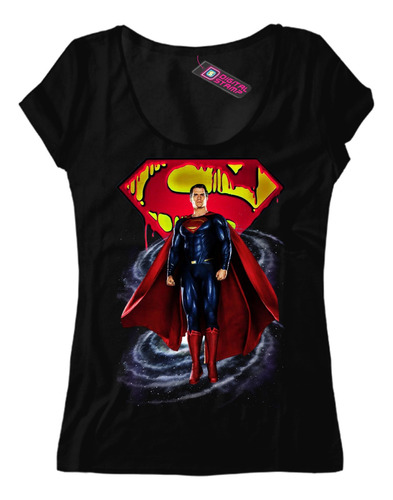 Remera Mujer Marvel Superman Pelicula Mv42