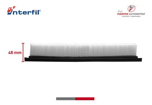 Filtro Aire Motor Para Seat Alhambra 2.8 Imp 2000 2001 2002