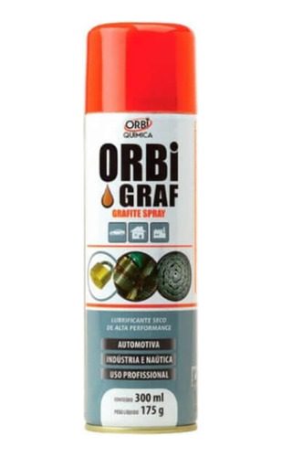 Grafito En Spray Orbi Graf 300ml Autos Industria Mf Shop