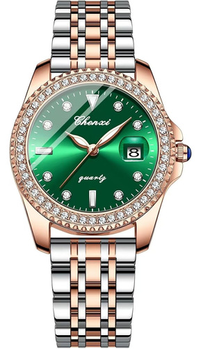 Reloj De Pulsera De Lujo Clásico Mujeres Brazalete De ...