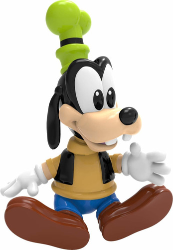 Boneco De Vinil Pateta Baby Líder Brinquedos 2892