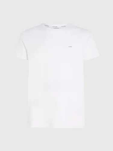 Polera Stretch Slim Fit Blanco Calvin Klein