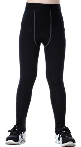 Cvvtee Pantalon Compresion Para Niño Capa Base Malla Hockey