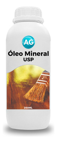 Óleo Mineral Usp Ag 250ml