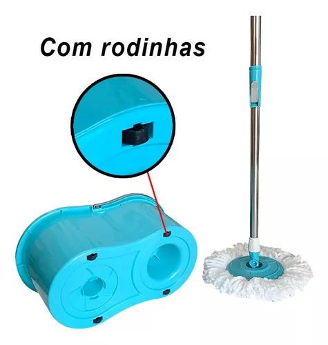 Balde Spin Mop 360 Com Esfregao