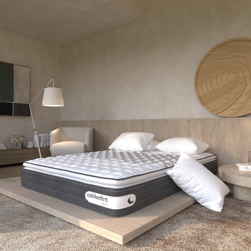 Colchón Queen Size Nuit Ortopédico Con Colchoneta Foam