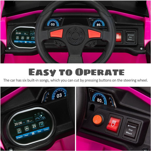Montable Eléctrico Razor Ranger Buggy 12 V Usb Rosa En Caja Rosa Chicle