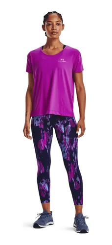 Camiseta Mujer Ua Rush Energy Ss 1365683-577-6pv