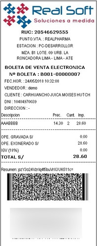 Sistema Para  Farmacia Y Botica Con Facturacion Electronica