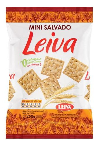 Mini Leiva Mini de salvado 250 g pack x 2