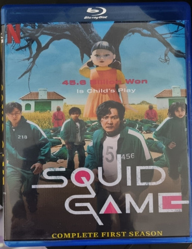 Squid Game Temporada 1 Blu Ray Latino