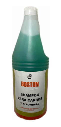 Shampoo Para Lavar Carros Y Alfombra Champú Boston Vehiculo