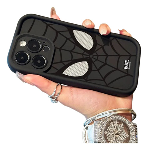 Funda Para iPhone Pro Plus Max Carcasa De Spiderman Araña