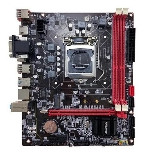 Placa Mãe B75/h61 Ddr3 Lga1155- I3-i5-i7 -2-3 Ger 