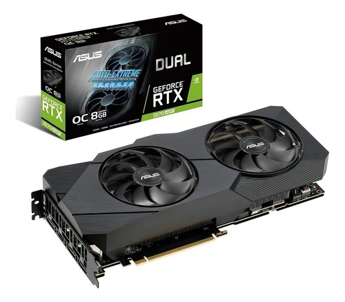Placa de vídeo Nvidia Asus Dual GeForce RTX 20 Series RTX 2070 OC Edition 8GB
