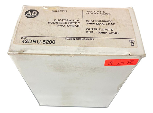 Allen Bradley, 42dru-5200 Sensor Fotoeléctrico*