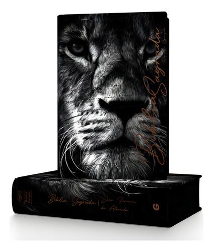 Bíblia Arc Compacta - Leão Promessas Divinas