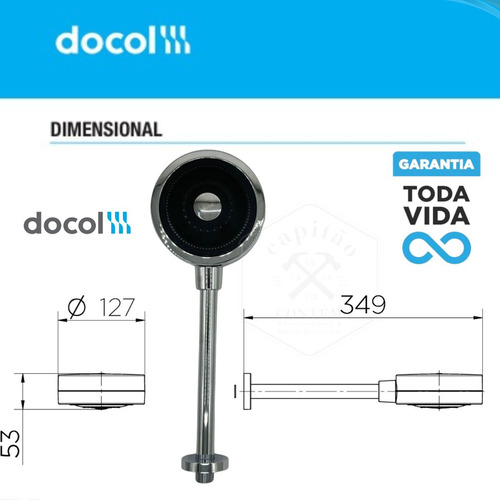 Ducha Chuveiro Technoshower Docol Aquecimento Solar/gás