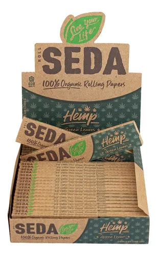 comprar Caixa de Seda Zomo Roll Seda Organic Hemp Small King Size (25un)
