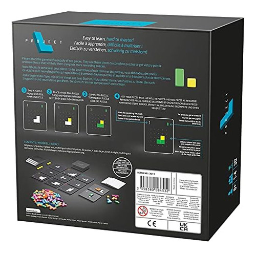 Project L Strategy, Juego De Mesa Familiar Para Adultos Y Ni
