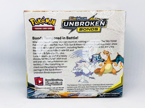 Caja De 36 Sobres Pokemon Unbroken Bonds - Booster Box