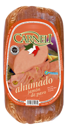 Jamón de pavo Carneli ahumado 100 g