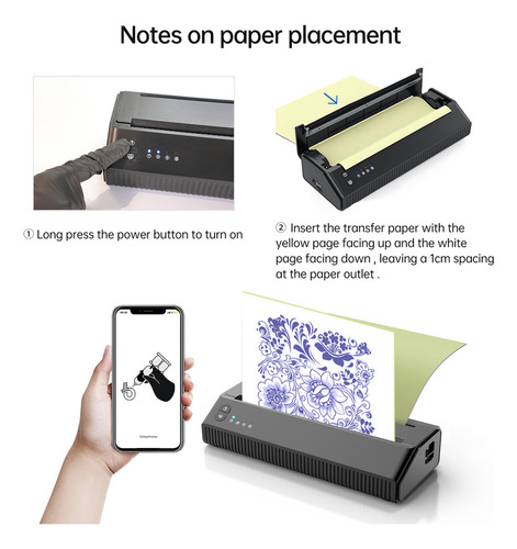 C Impresora Portátil Control Paper 10, Transferencia De Papel