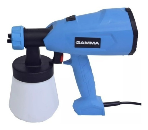 Pistola pulverizadora de pintura eléctrica 350w 220v G2823br2 Gamma Color Blue