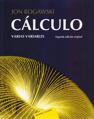 Ii. Calculo  Varias Variables, de Rogawski. Editorial REVERTE, tapa blanda en español, 2017