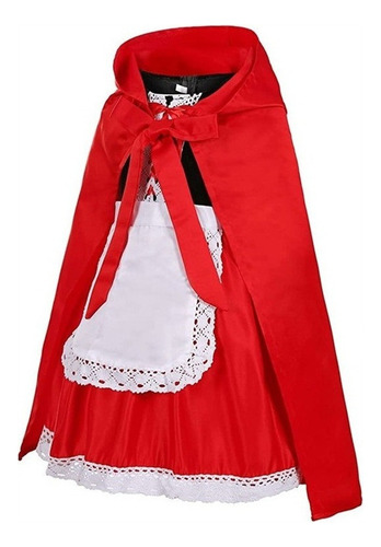 A Para Disfraz De Caperucita Roja Para Niños Halloween