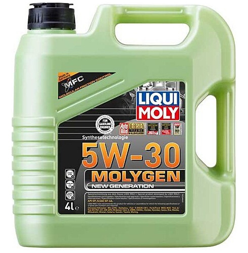 Aceite Sintetico 100% Aleman Liqui Moly Molygen 5w30 4 Lts