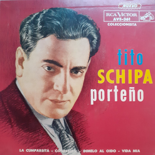 Vinilo Doble - Tito Schipa (porteño)