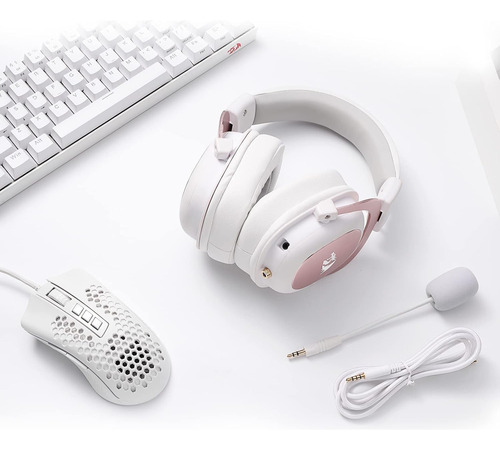 «auriculares Para Juegos Redragon H510 Zeus White - 7.1 Surr
