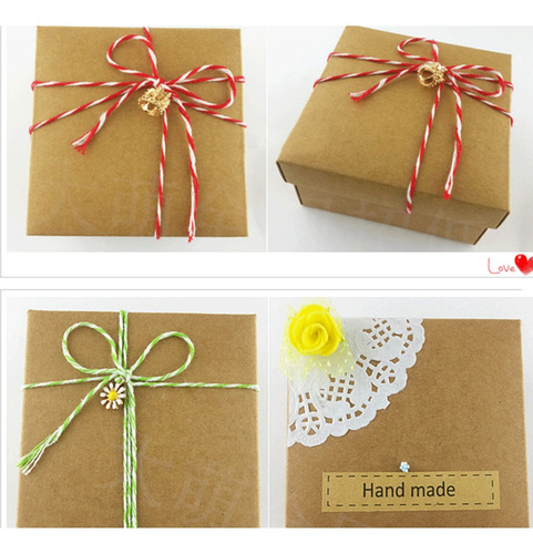 2 Rolos De Papel De Embrulho De Presente Diy De 100 M E 2 Mm