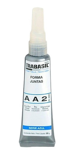 Adhesivo Trabasil Aa2 Forma Juntas Serie Azul X 50g