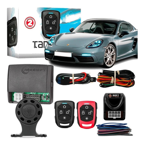 Alarme Para Carro Taramps Tw20 G3 Trava Sobe Vidros