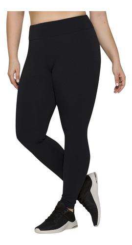 Calça Legging Esportiva Básica Linha Plus Size Selene