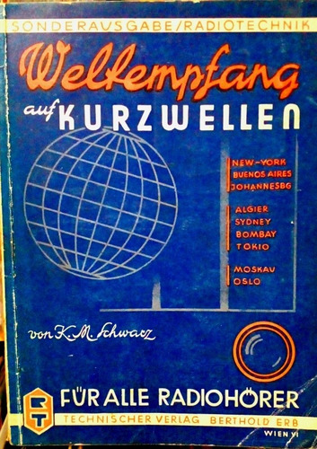 Karl M Schwarz Manual De Codigo Radial Mundial Aleman 1948