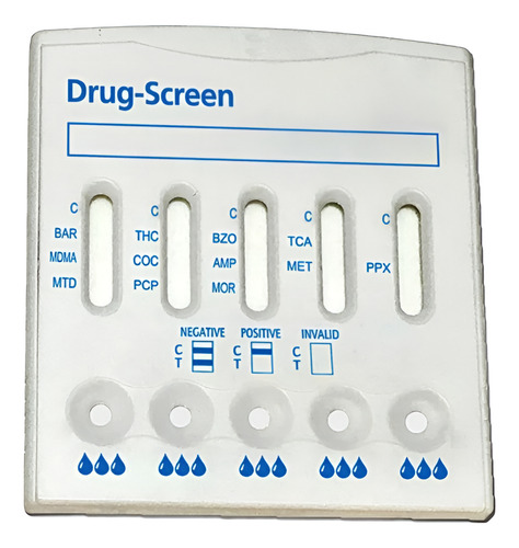 Teste Rápido Toxicológico Mult 12 Drogas Premium
