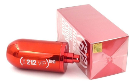 212 Vip Rosé Red Edición Limitada Carolina Herrera Edp 80ml