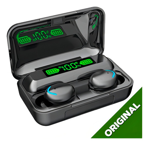 Auriculares Bluetooth y batería externa impermeables Tws F9-5
