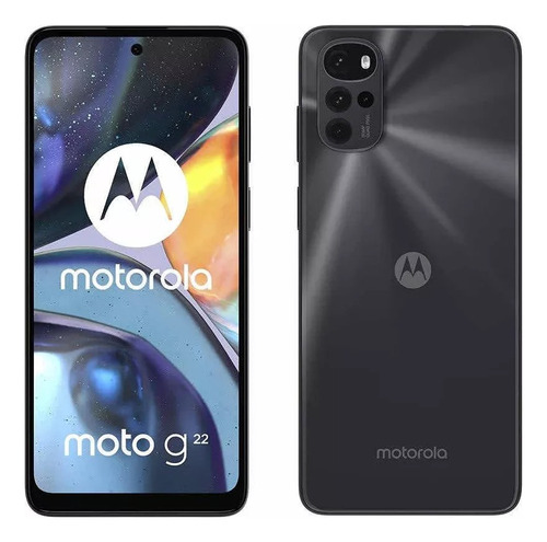 Celular Motorola Moto G22 128gb Ram 4 Gb Negro (Reacondicionado)