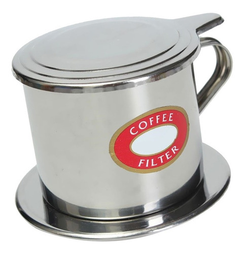 Imagen 4 de 6 de Infusor Filtro De Café Vietnamita De Acero Inoxidable 50ml