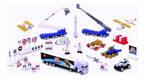 Paquete De 40 Figuras Muñecos Del Espacio Astronautas