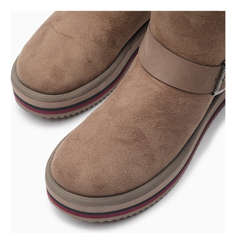 Hush Puppies Moda Mujer Bournie Pantubota Piel Hebilla
