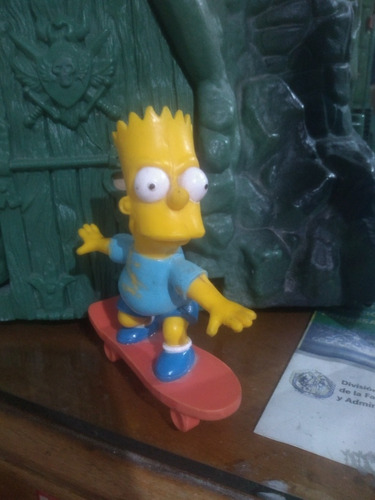 Los Simpson Bart Patineta De Los 90 