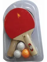 Comprar Set Ping Pong Tenis De Mesa Con 2 Paletas + 3 Pelotas Oferta