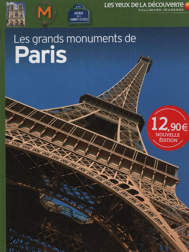 Les Grands Monuments De Paris, De Billiboud, Jean Michel. Editorial Gallimard, Tapa Blanda En Francés