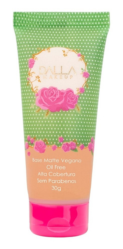 Imagem 1 de 2 de Base Líquida Matte Oil Free Vegana Dalla - Cor 04